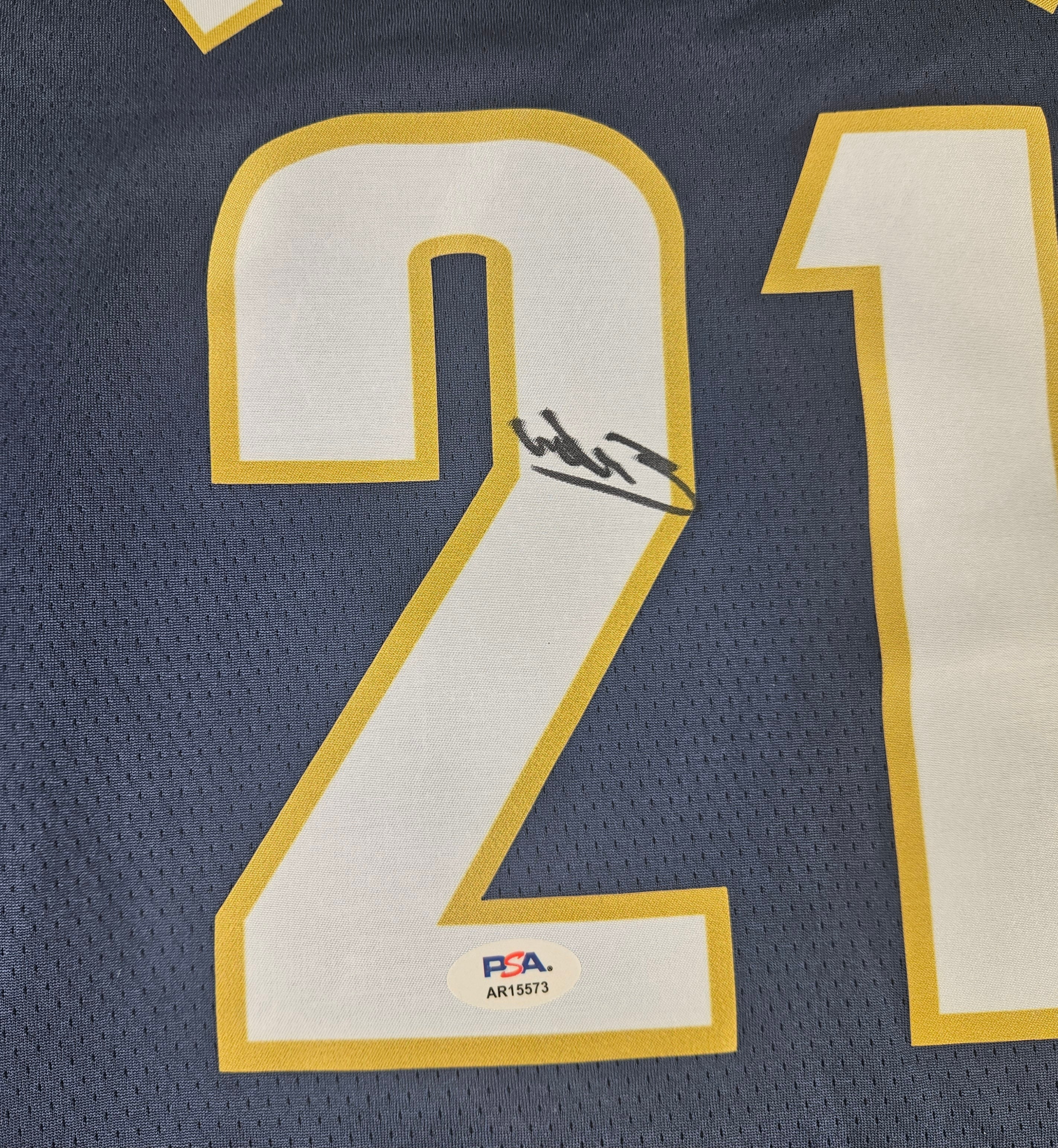 Tristan Enaruna Signed Autographed Cleveland Cavaliers Jersey PSA Certified