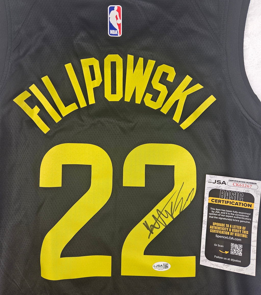 Kyle Filipowski Signed Autographed Utah Jazz Jersey JSA COA