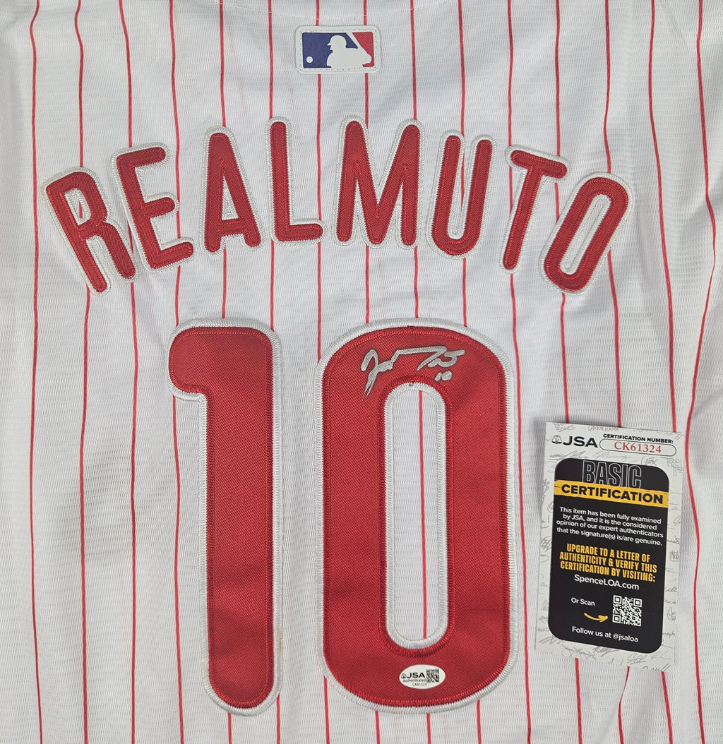 JT Realmuto Signed Autographed Philadelphia Phillies Jersey JSA COA