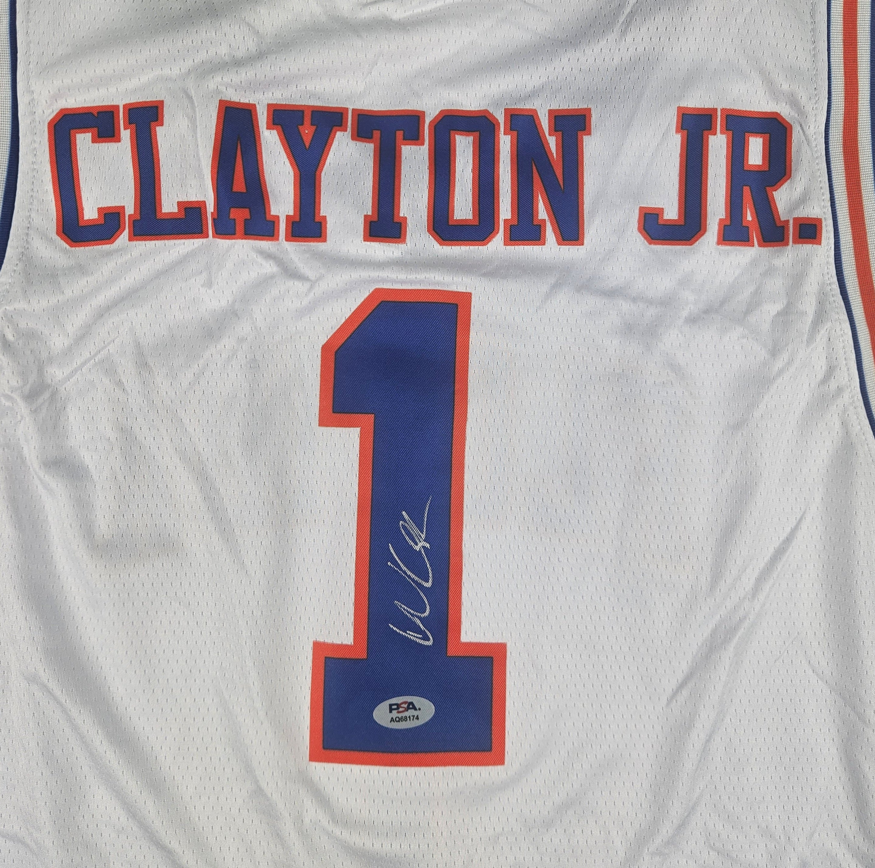 Walter Clayton Jr. Signed Autographed Florida Gators Jersey PSA Certified