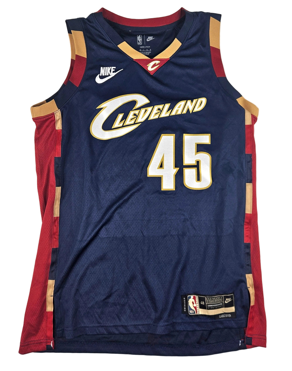 Donovan Mitchell Signed Autographed Cleveland Cavaliers Jersey PSA Certified