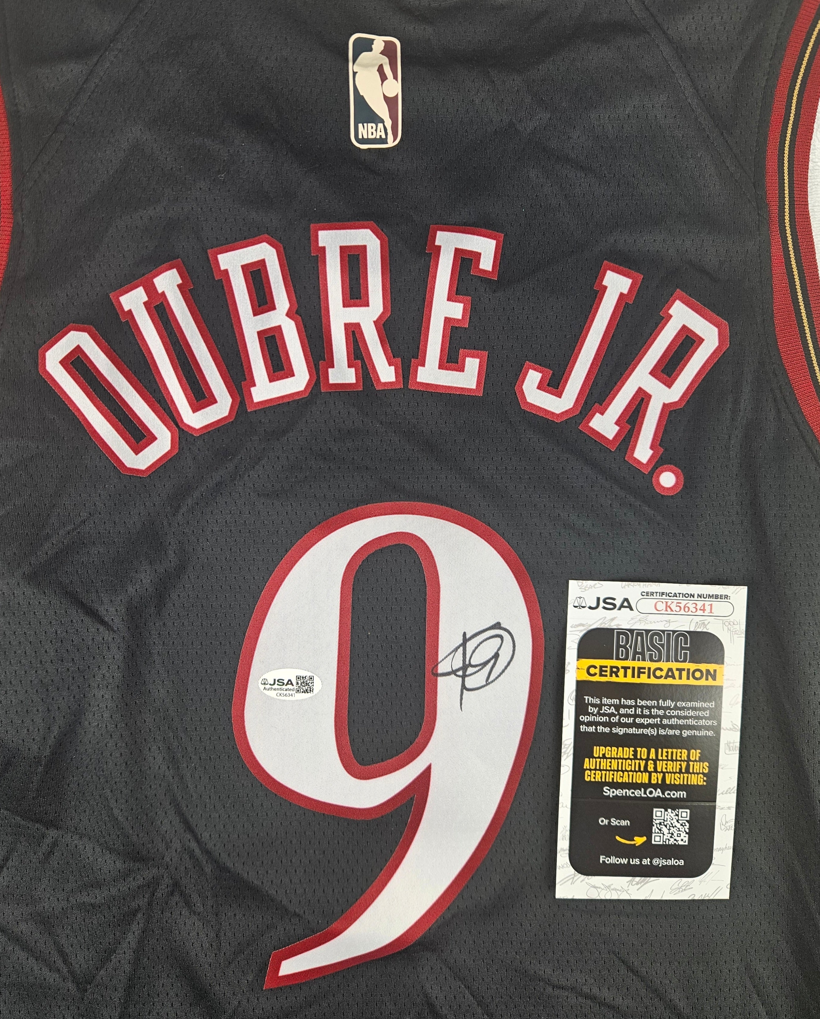 Kelly Oubre Jr Signed Autographed Philadelphia 76ers Jersey JSA COA