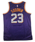 Jordan Goodwin Signed Autographed Phoenix Suns Jersey PSA Certified