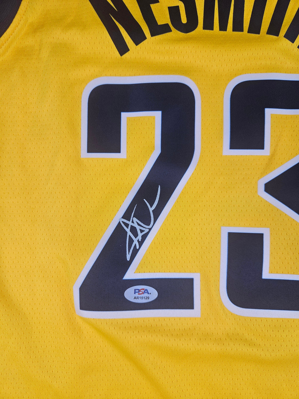 Aaron Nesmith Signed Autographed Indiana Pacers Jersey PSA Certified