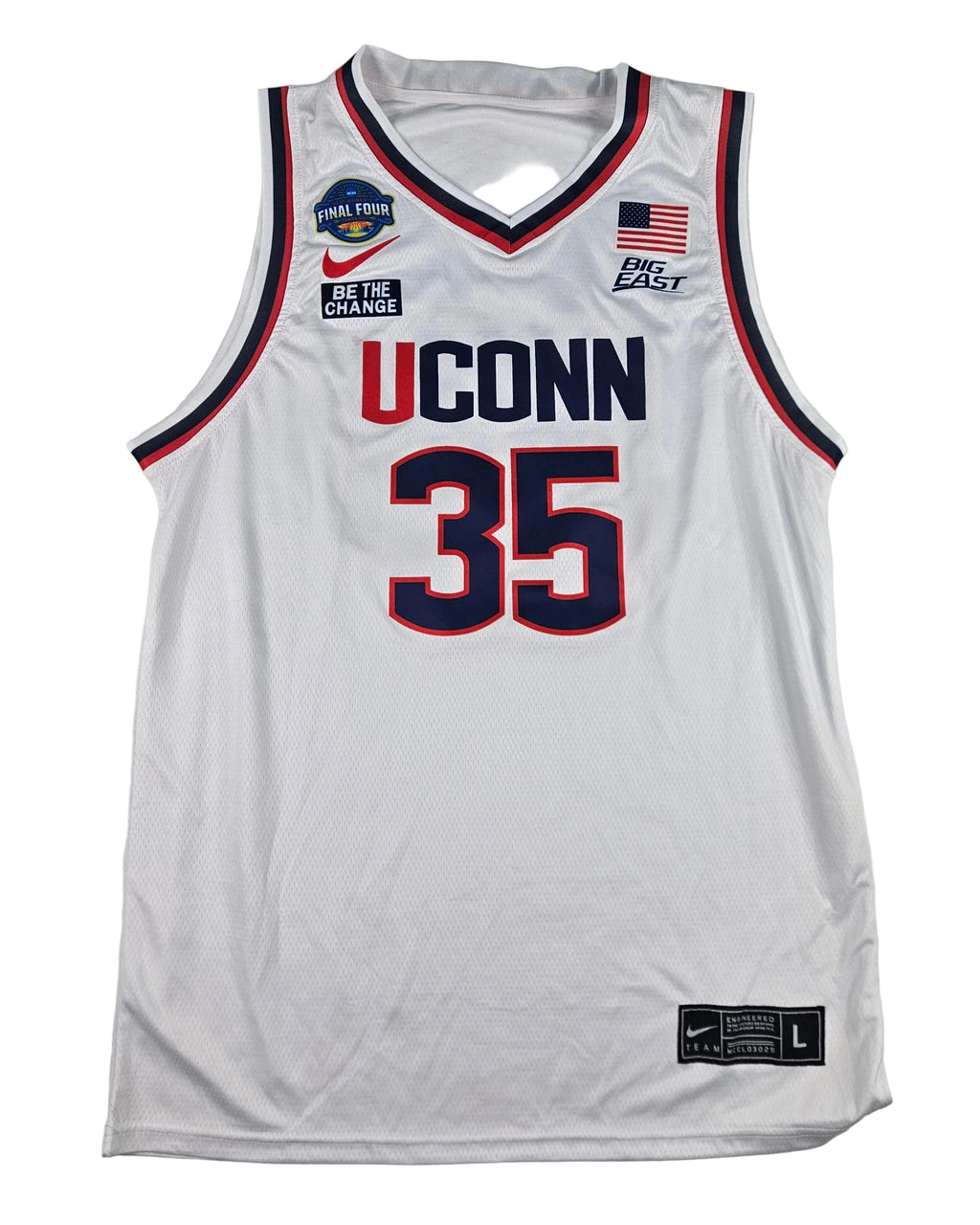 Azzi Fudd Signed Autographed Uconn Huskies Jersey PSA Certified