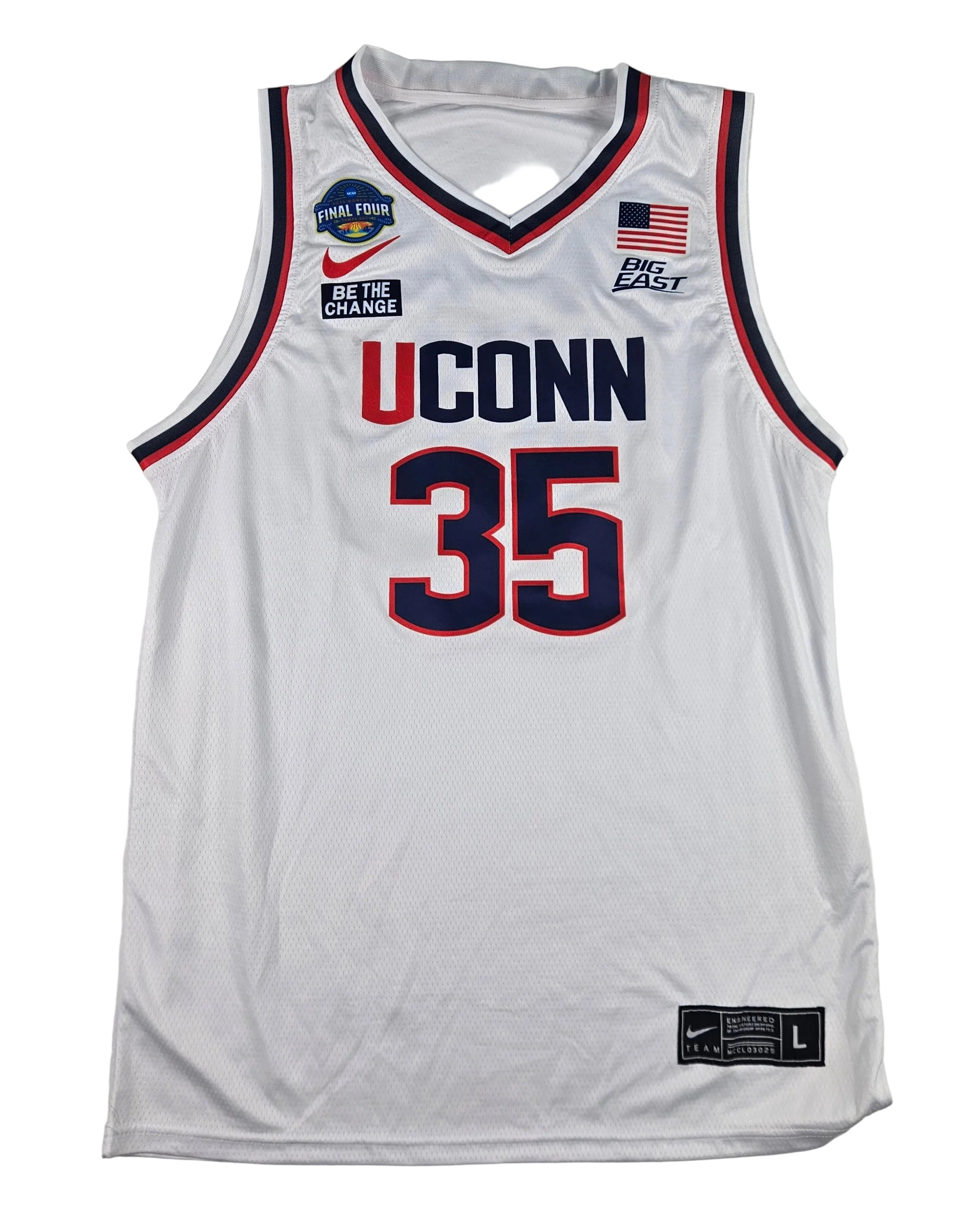 Azzi Fudd Signed Autographed Uconn Huskies Jersey PSA Certified