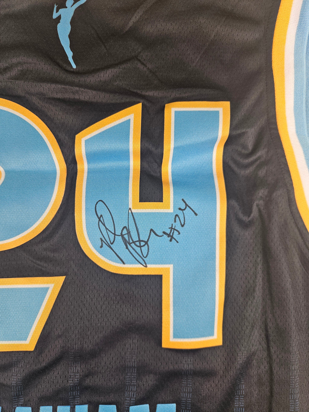 Rachel Banham Signed Autographed Chicago Sky Wnba Jersey