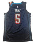 Lu Dort Signed Autographed Oklahoma City Thunder Blue Jersey PSA Certified