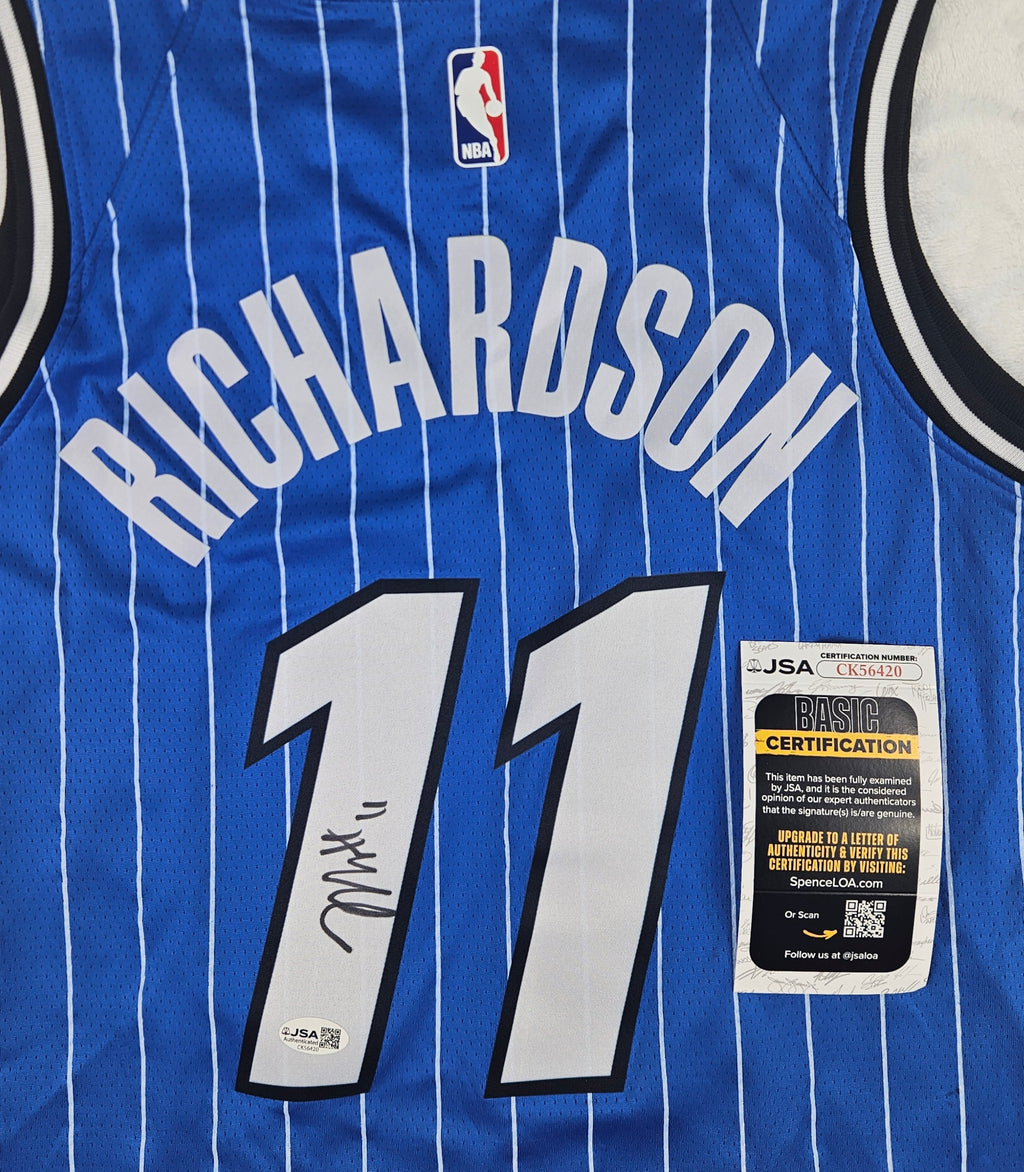 Jase Richardson Signed Autographed Orlando Blue Magic Jersey JSA COA