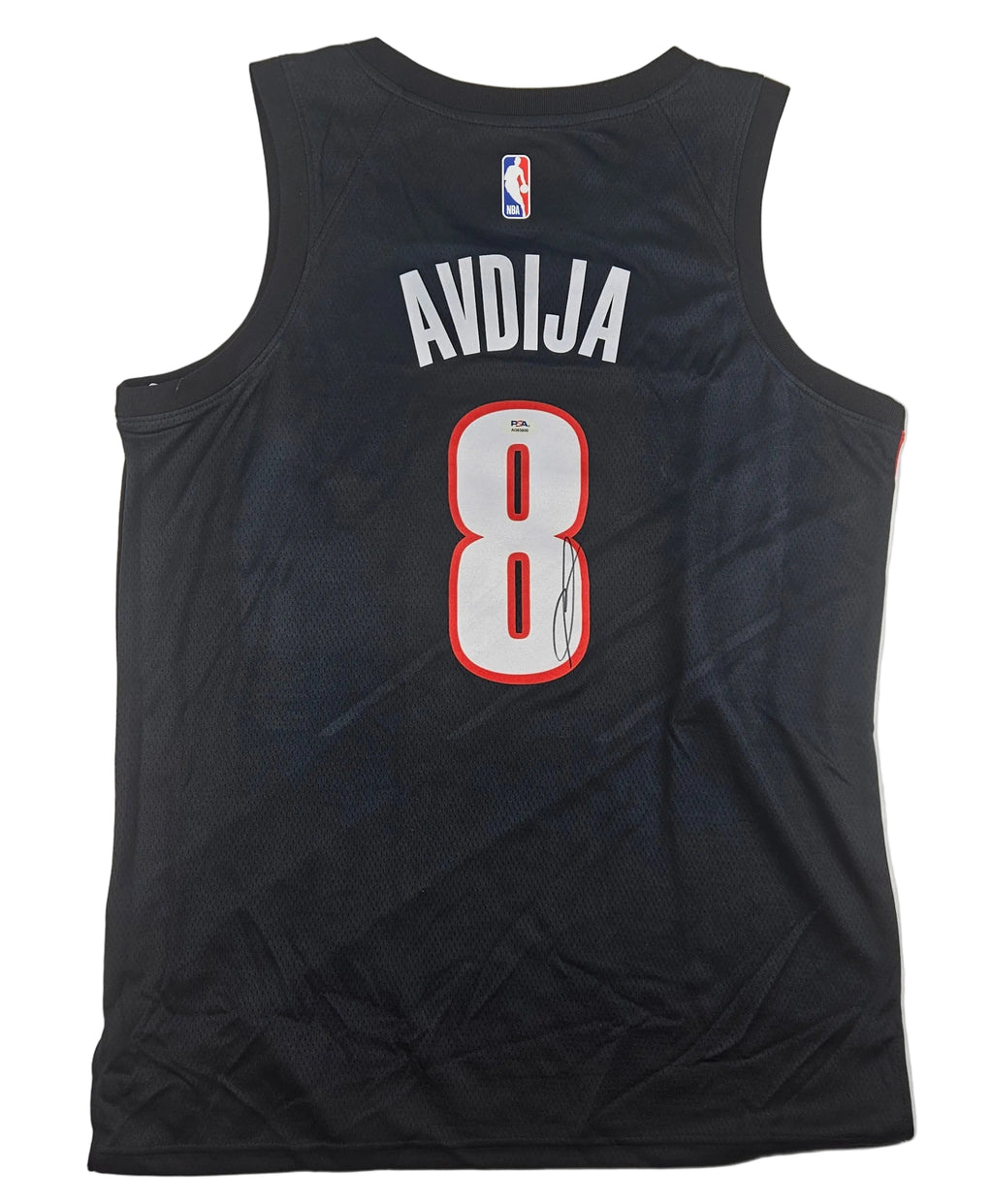 Deni Avdija Portland Trail Blazers Autographed Signed Jersey PSA Certified