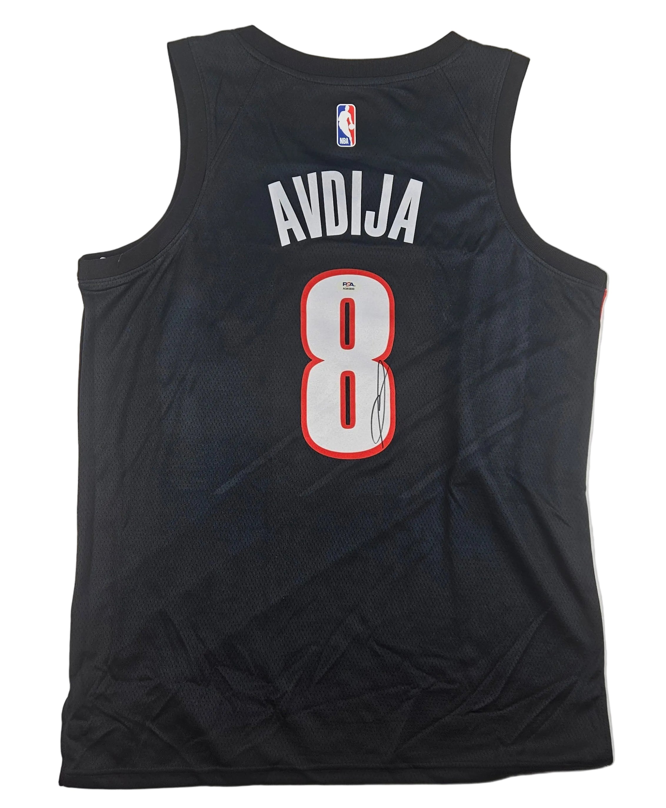 Deni Avdija Portland Trail Blazers Autographed Signed Jersey PSA Certified