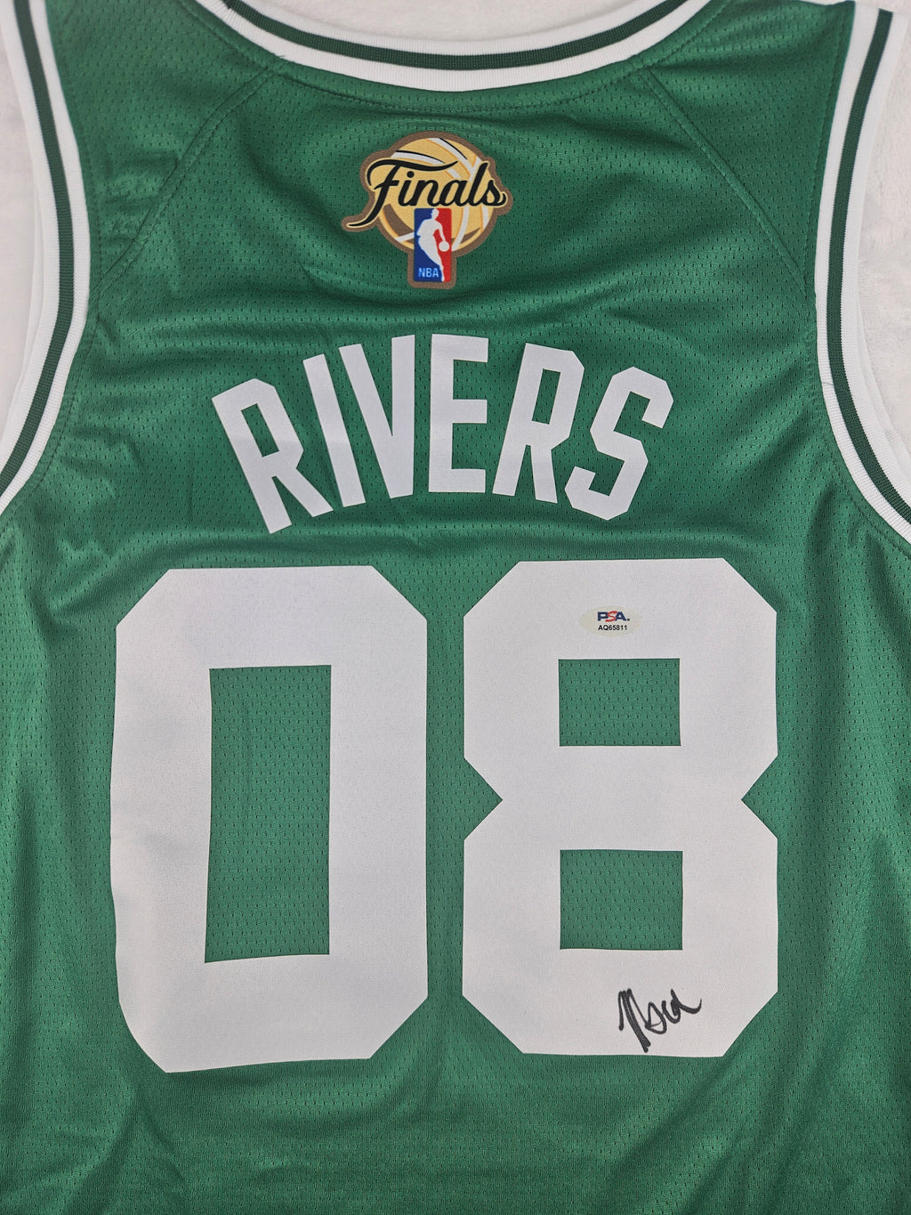 Doc Rivers Signed Autographed Boston Celtics Jersey PSA Certified