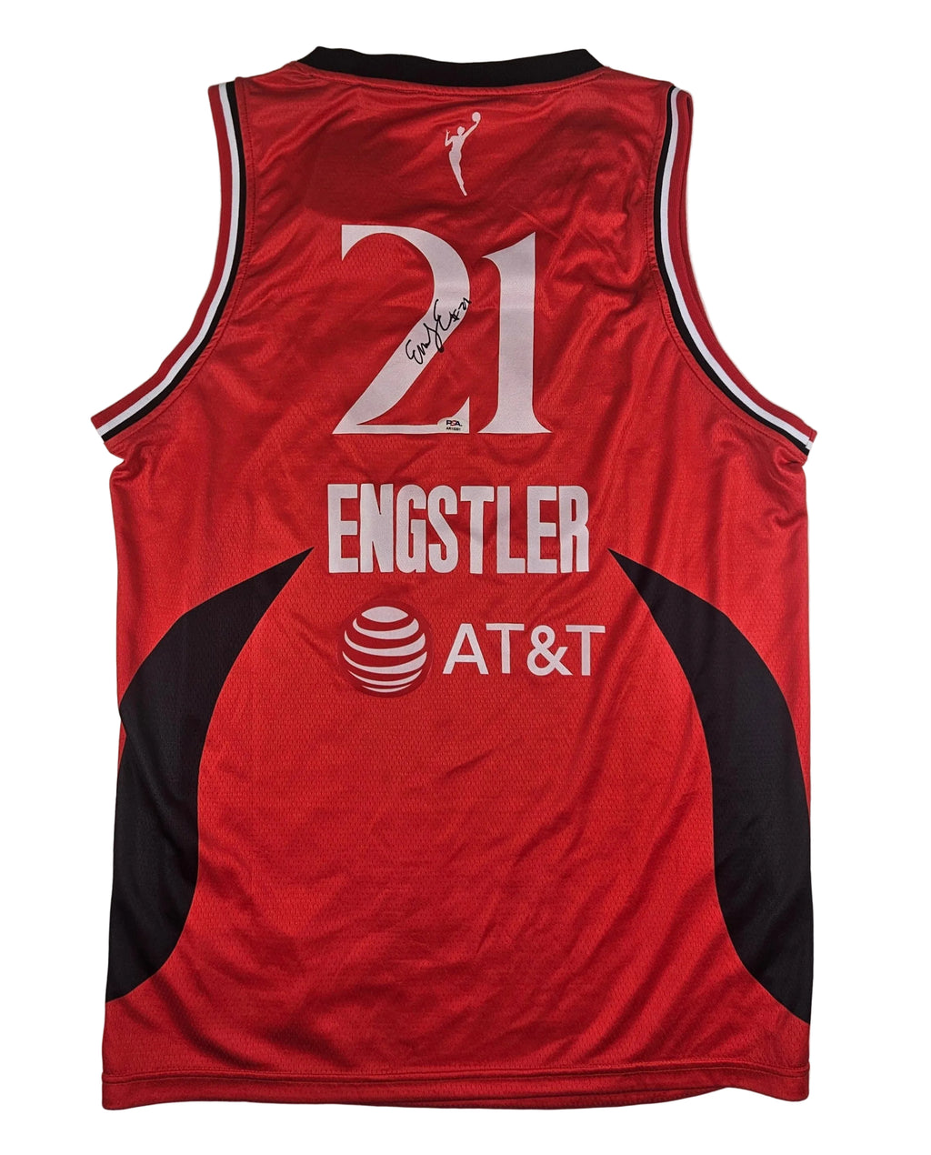 Emily Engstler Signed Autographed Portland Fire Wnba Jersey PSA Certified