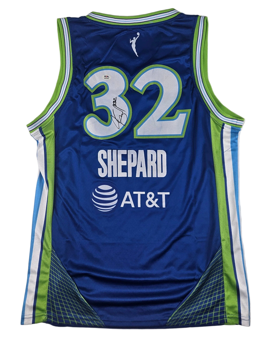 Jessica Shepard Signed Autographed Dallas Wings Jersey PSA Certified