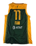 Awa Fam Signed Autographed Seattle Storm Jersey PSA Certified