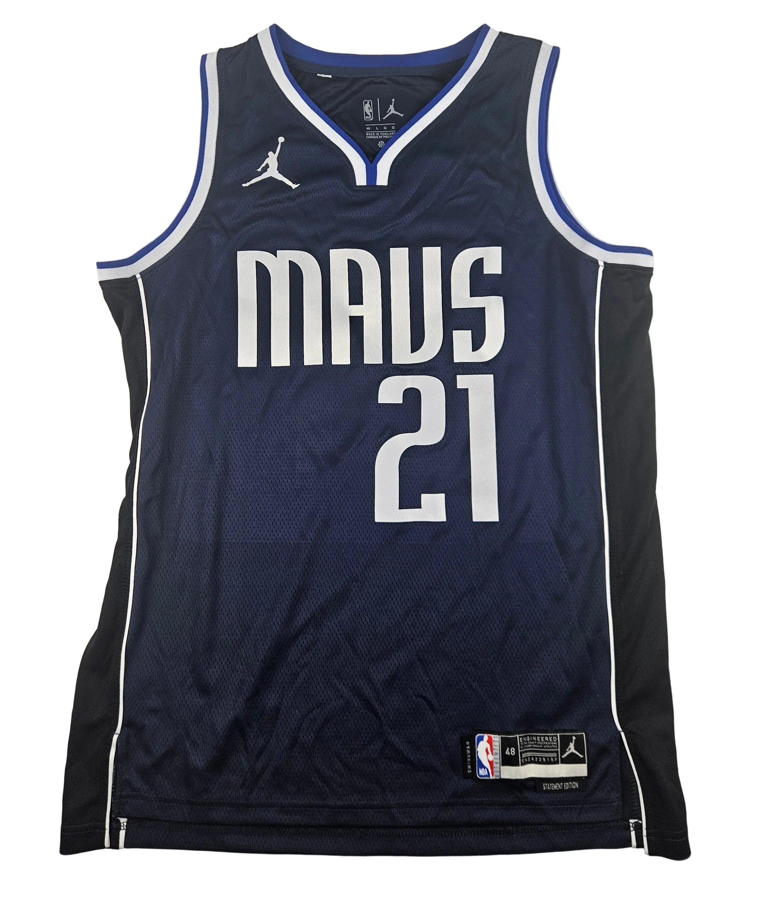 Daniel Gafford Signed Dallas Mavericks Jersey Autographed JSA COA