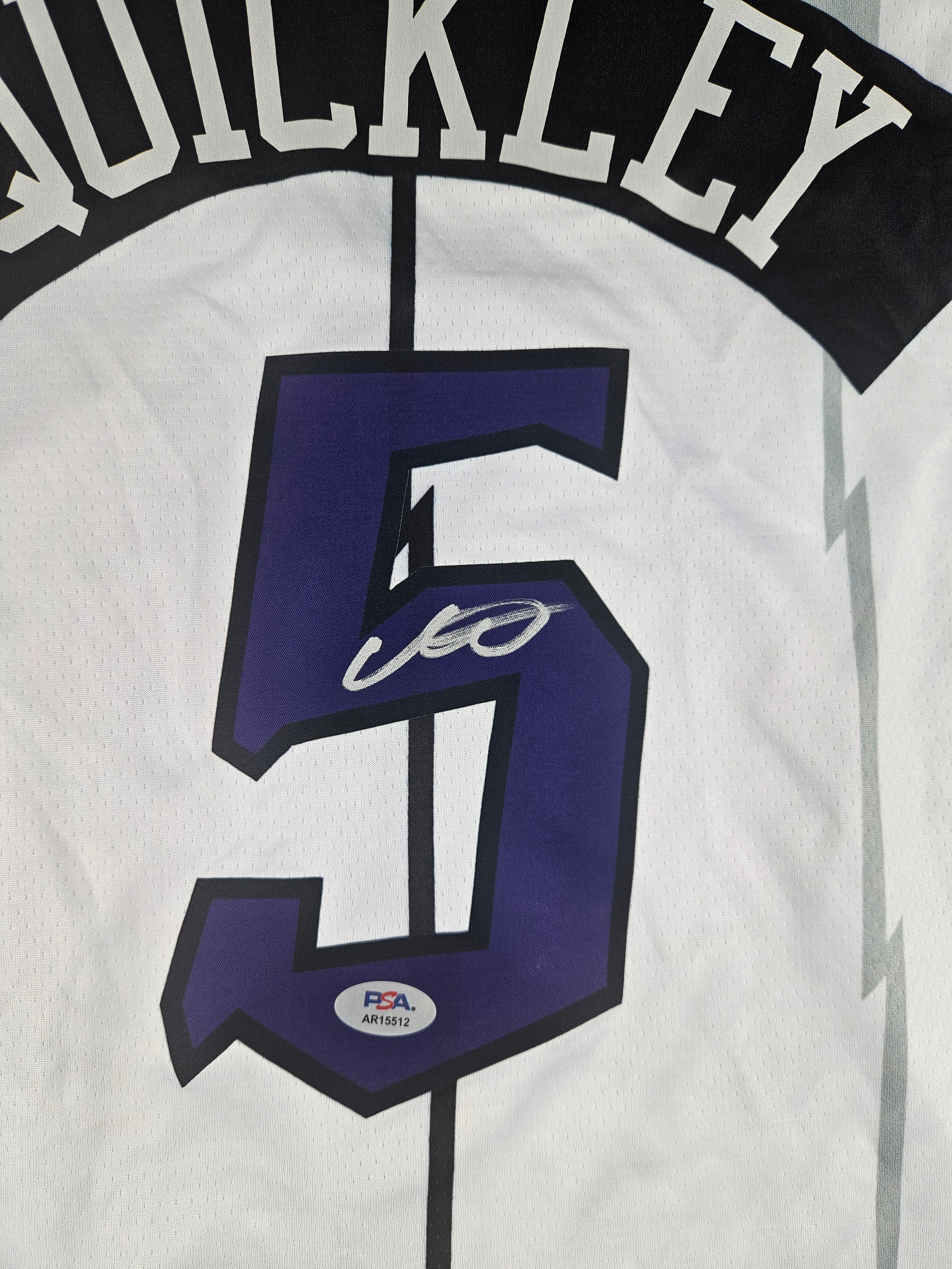 Immanuel Quickley Signed Autographed Toronto Raptors Jersey PSA Certified