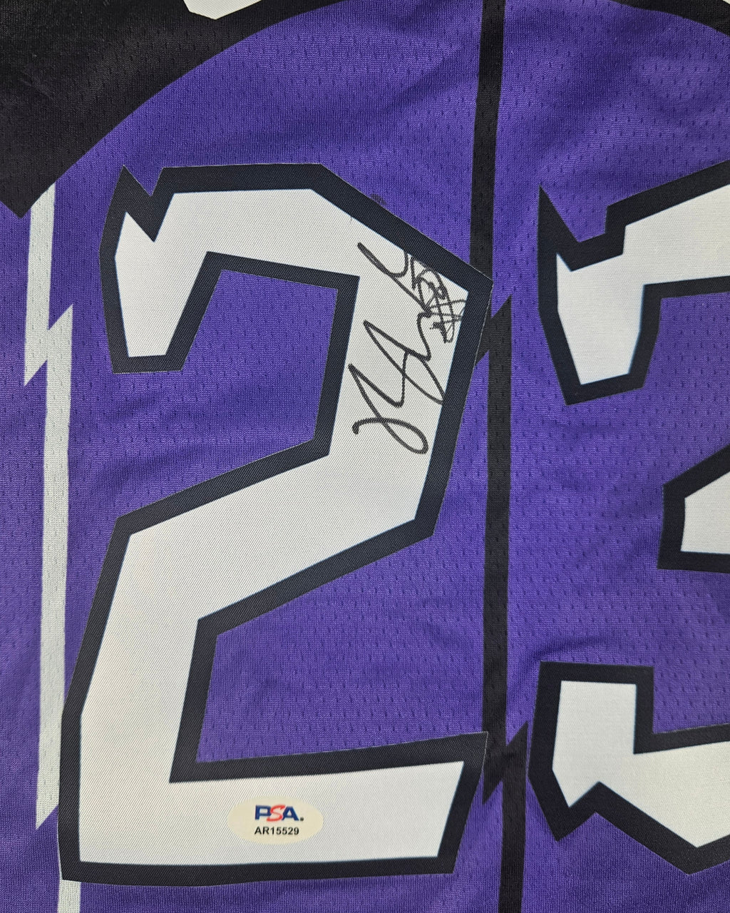 Jamal Shead Signed Autographed Toronto Raptors Purple Jersey PSA Certified