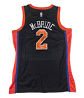 Miles Deuce McBride Signed Autographed New York Knicks Jersey PSA Certified