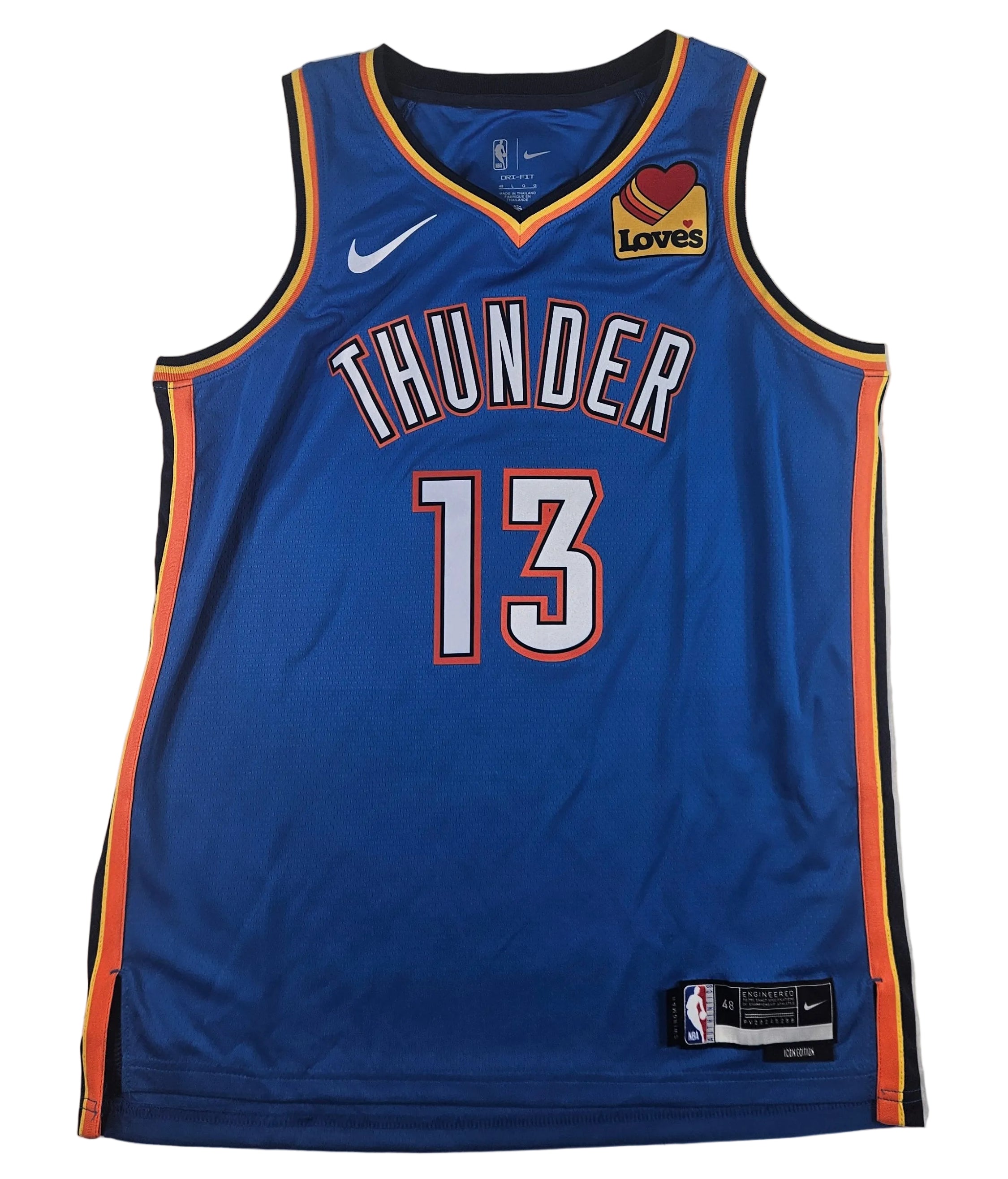 Ousmane Dieng Signed Autographed Oklahoma City Thunder Jersey PSA Certified