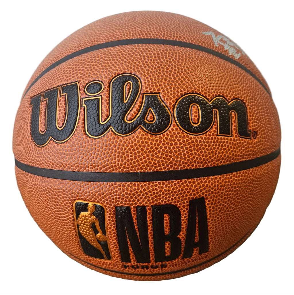 Keaton Wagler Illinois Fighting Signed Autographed Basketball PSA Certified