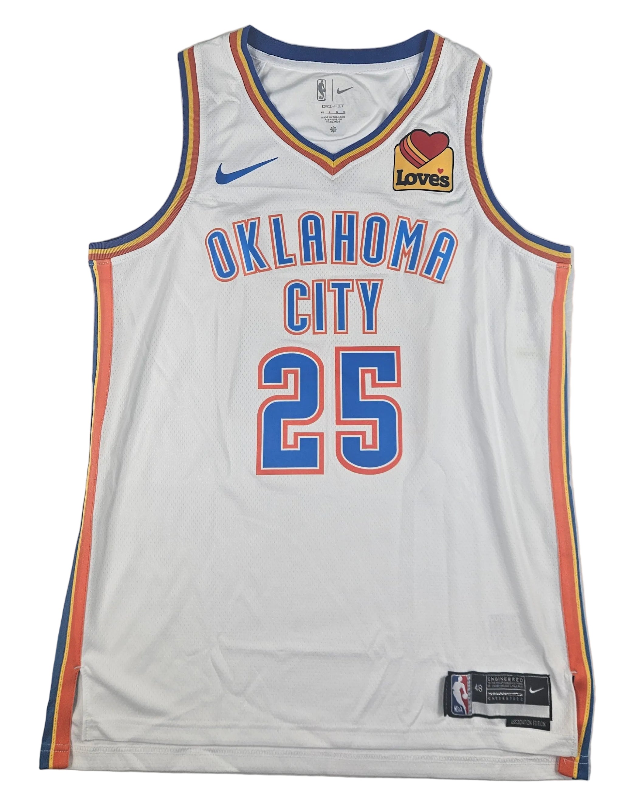 Mark Daigneault Signed Autographed Oklahoma City Thunder Jersey PSA Certified
