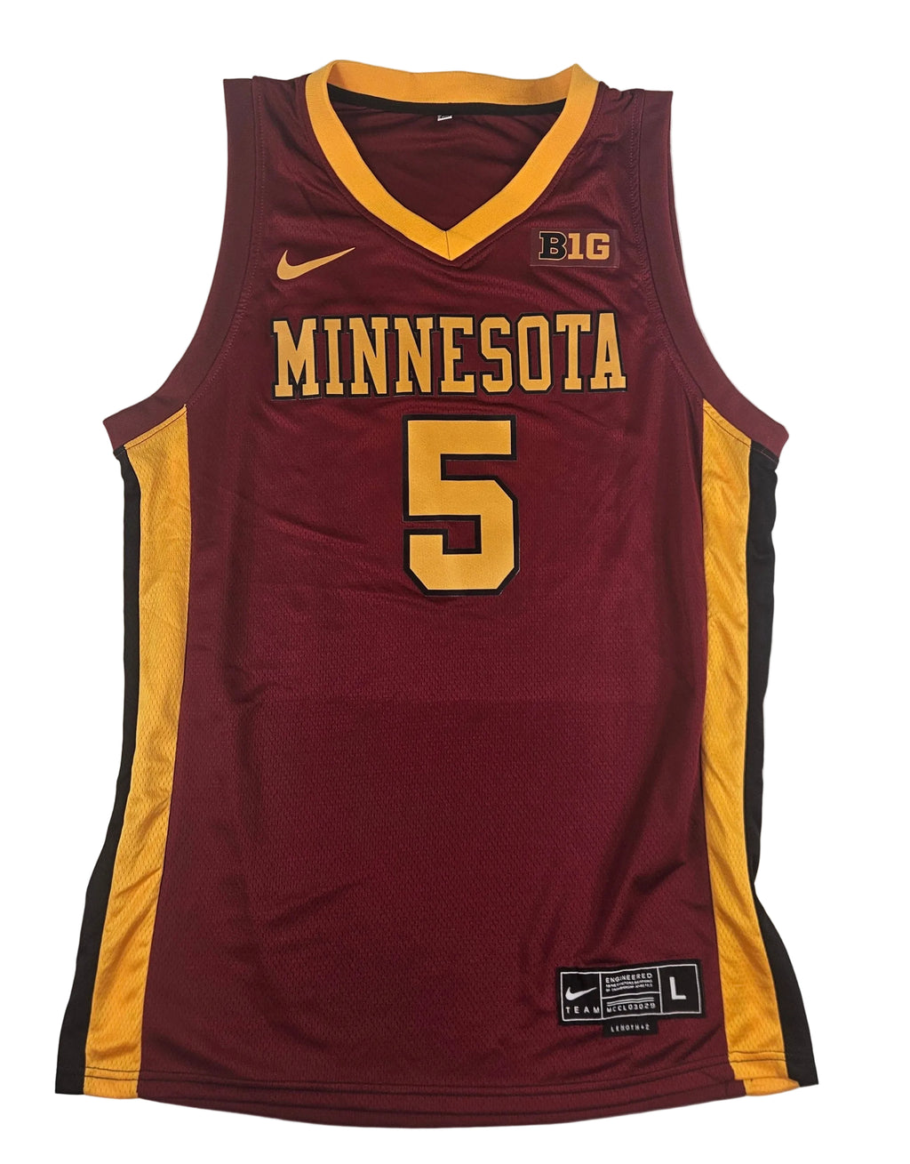 Amir Coffey Signed Autographed Minnesota Golden Gophers Jersey PSA Certified