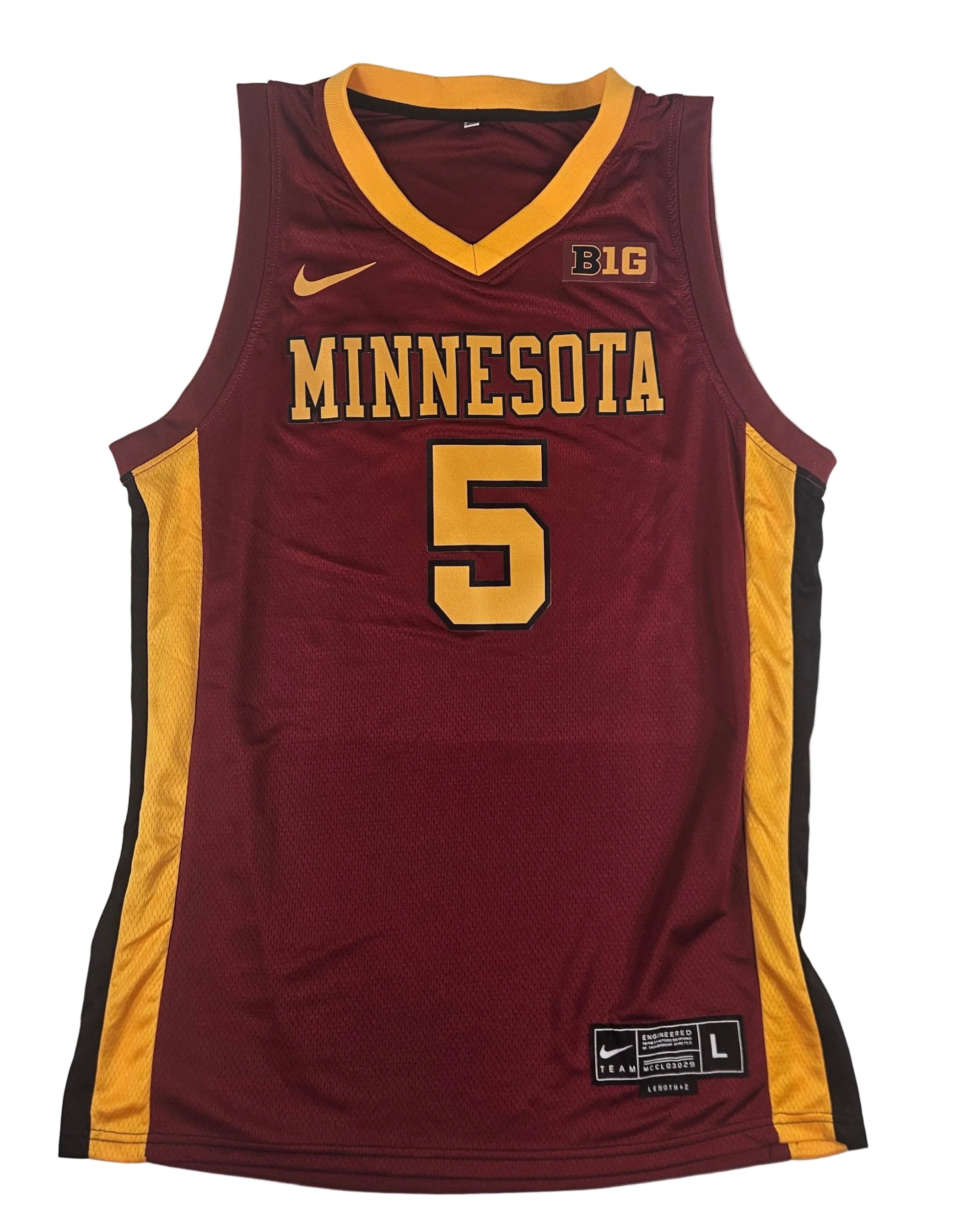 Amir Coffey Signed Autographed Minnesota Golden Gophers Jersey PSA Certified