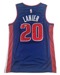 Chaz Lanier Signed Autographed Detroit Pistons Jersey PSA Certified
