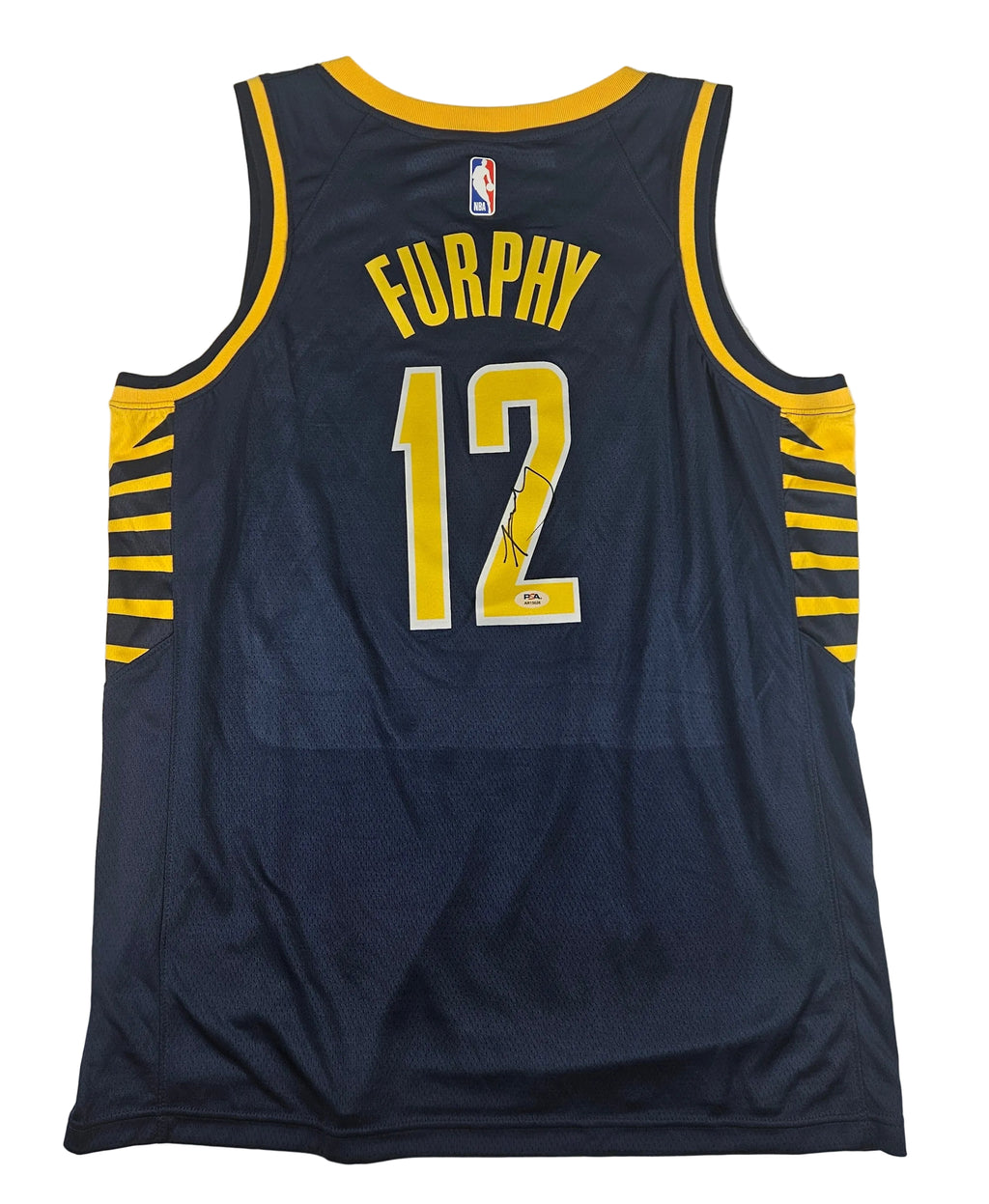 Johnny Furphy Signed Autographed Indiana Pacers Jersey PSA Certified