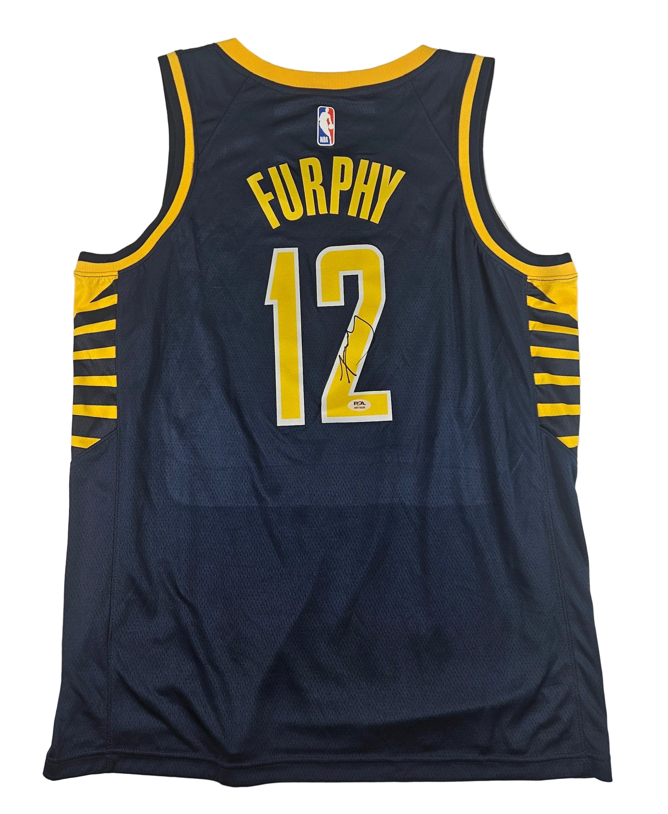 Johnny Furphy Signed Autographed Indiana Pacers Jersey PSA Certified