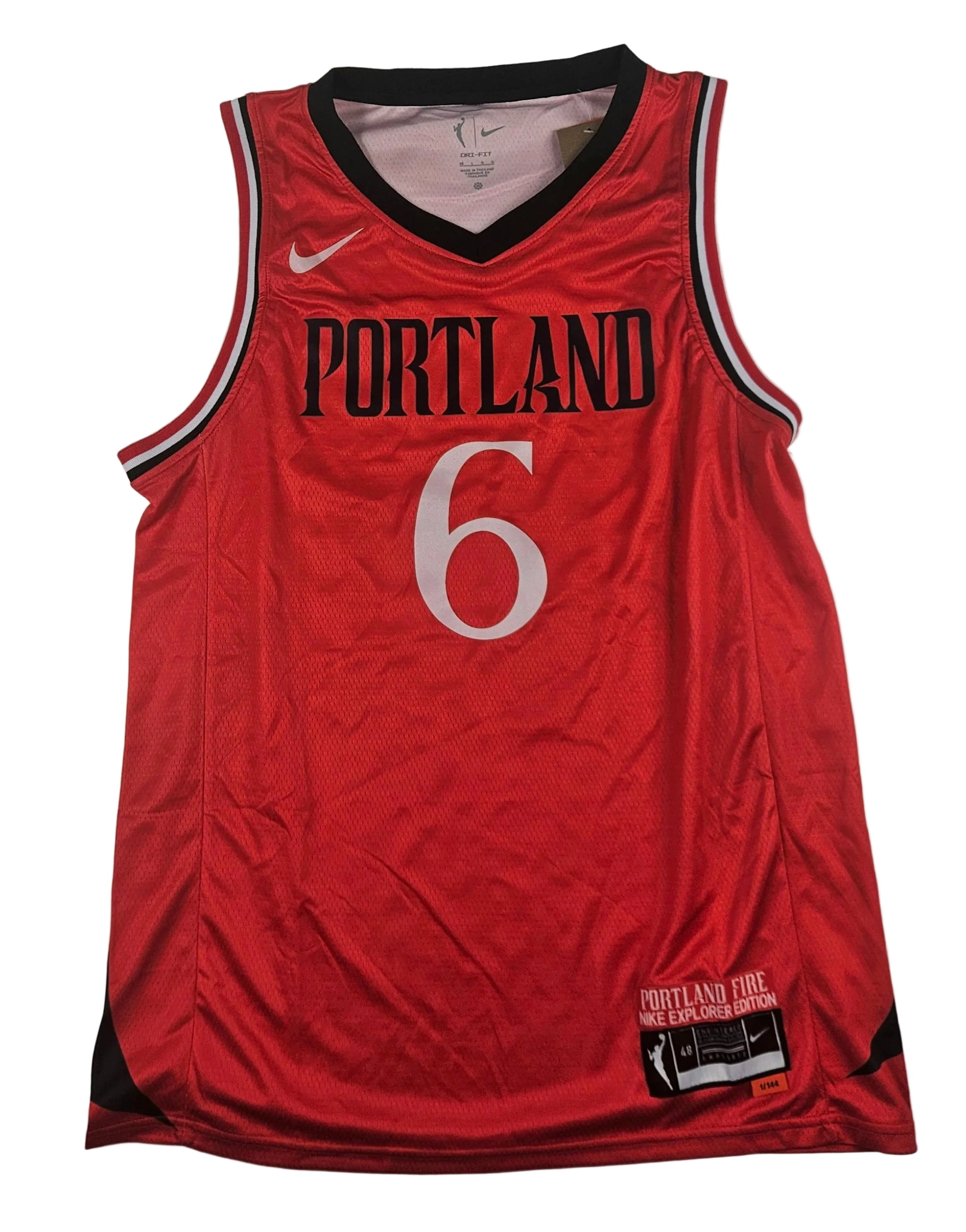 Bridget Carleton Signed Autographed Portland Fire Wnba Jersey