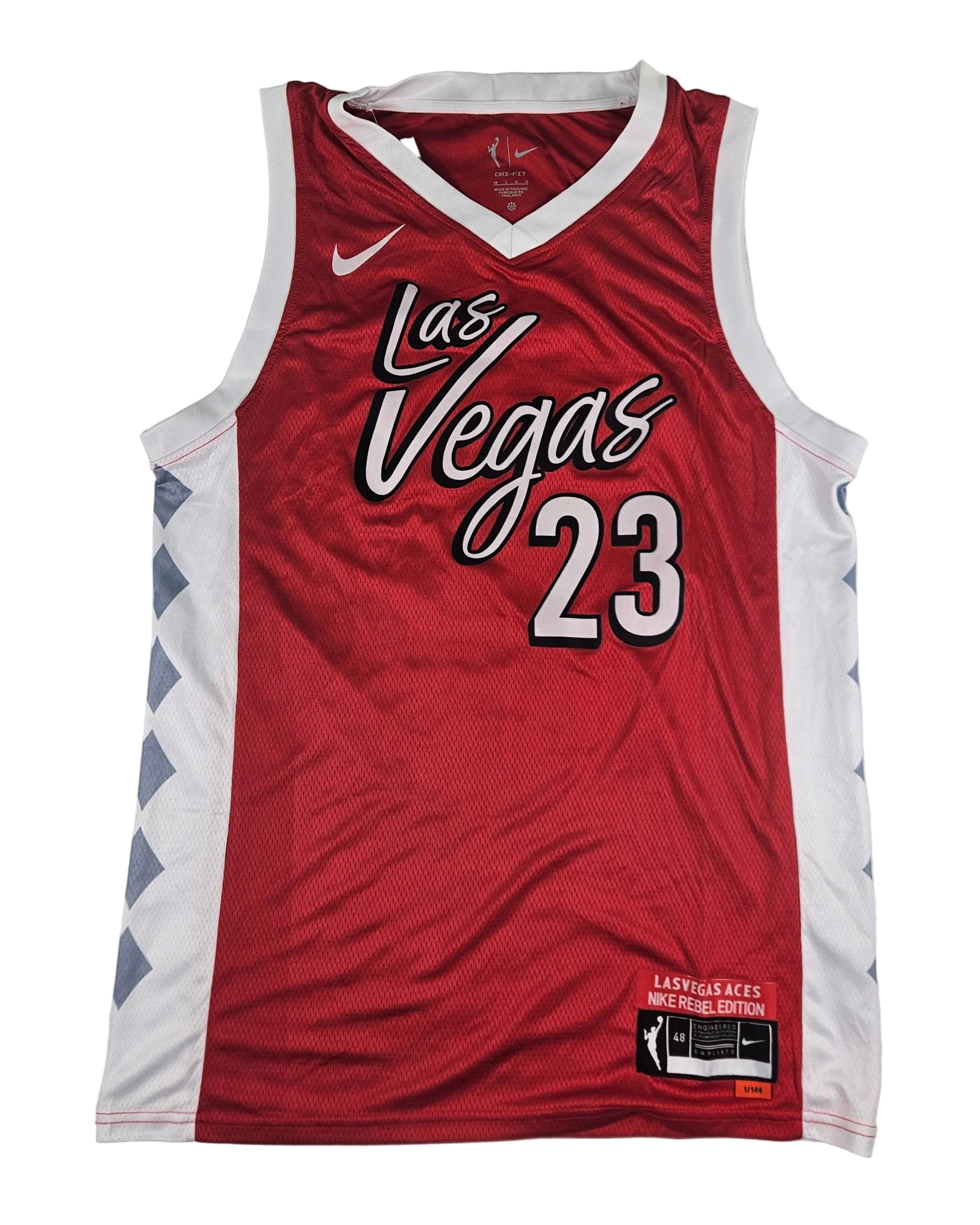 Chennedy Carter Signed Autographed Las Vegas Aces Wnba Jersey PSA Certified