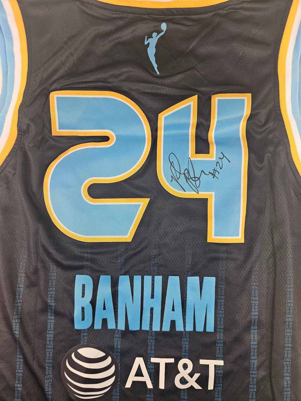 Rachel Banham Signed Autographed Chicago Sky Wnba Jersey