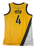 Taelon Peter Signed Autographed Indiana Pacers Jersey PSA Certified