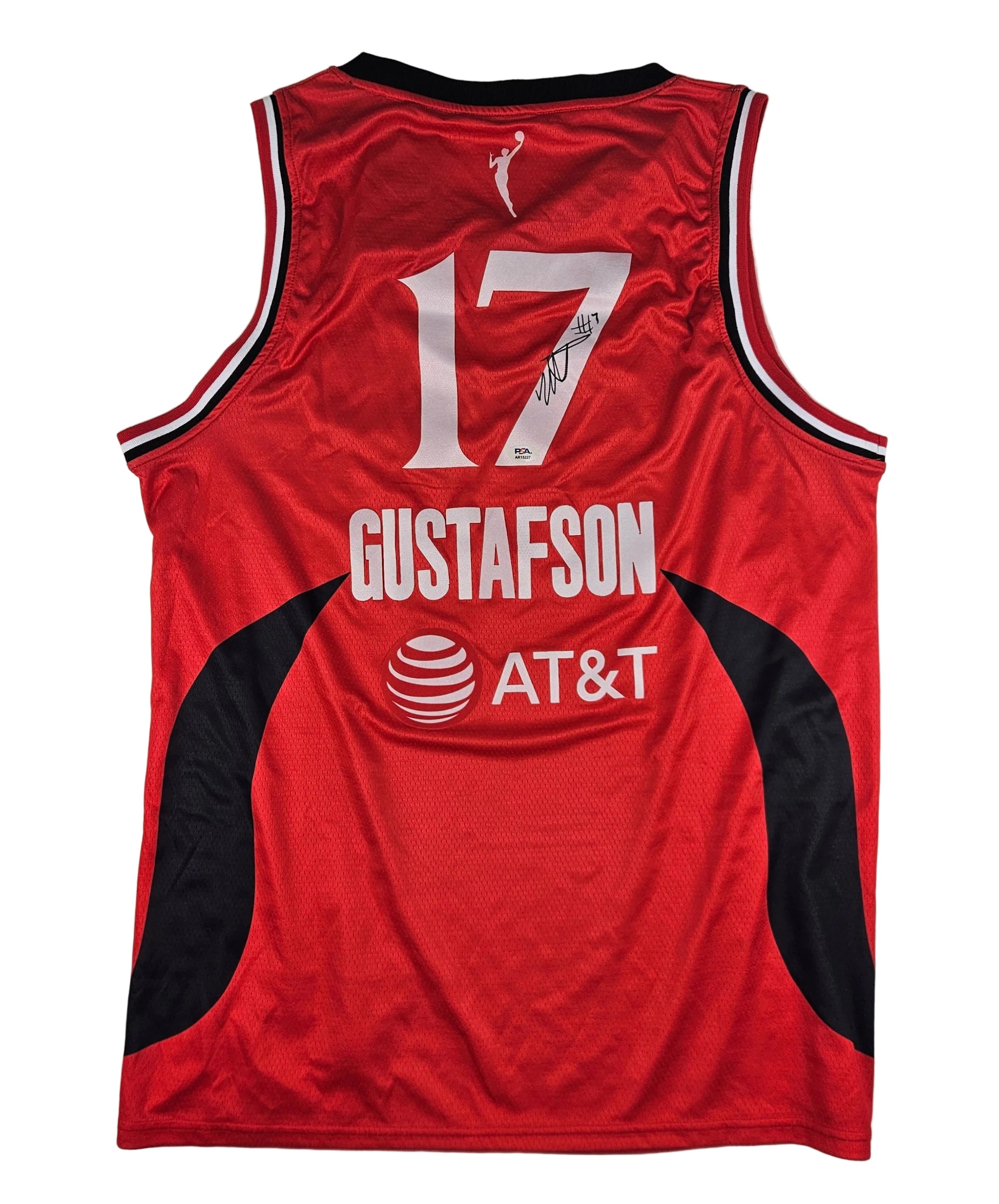 Megan Gustafson Signed Autographed Portland Fire Wnba Jersey PSA Certified