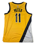 Micah Potter Signed Autographed Indiana Pacers Jersey PSA Certified