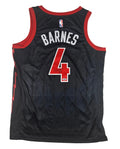 Scottie Barnes Signed Autographed Toronto Raptors Black Jersey PSA Certified