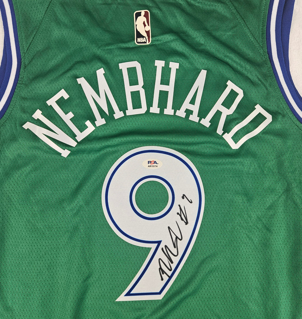 Ryan Nembhard Signed Autographed Dallas Mavericks Jersey PSA Certified