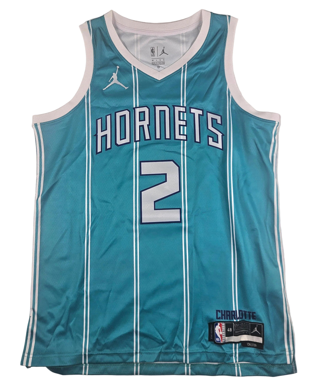 Grant Williams Signed Autographed Charlotte Hornets Teal Jersey JSA COA