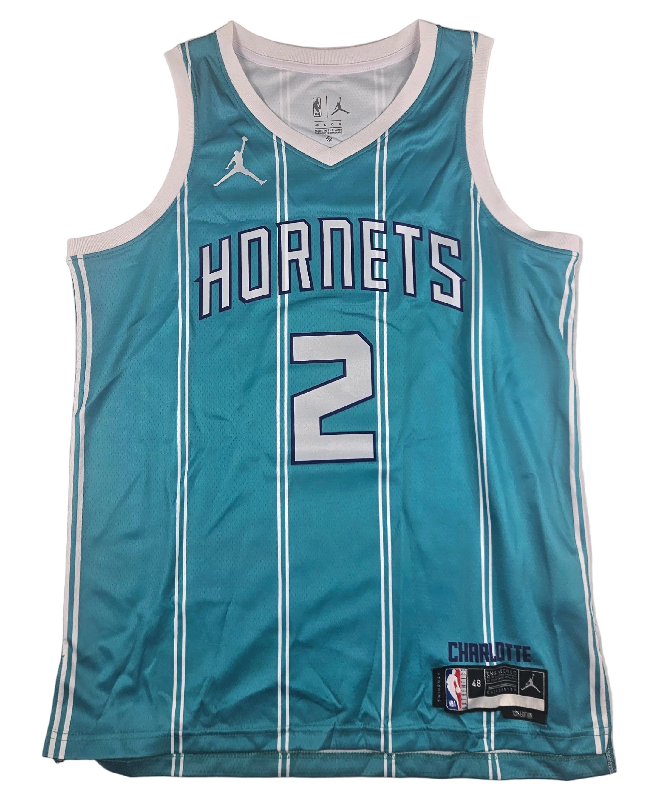 Grant Williams Signed Autographed Charlotte Hornets Teal Jersey JSA COA