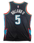 Ron Holland Signed Autographed Detroit Pistons Jersey PSA Certified