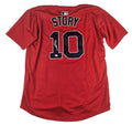 Trevor Story Signed Autographed Boston Red Sox Jersey PSA Certified