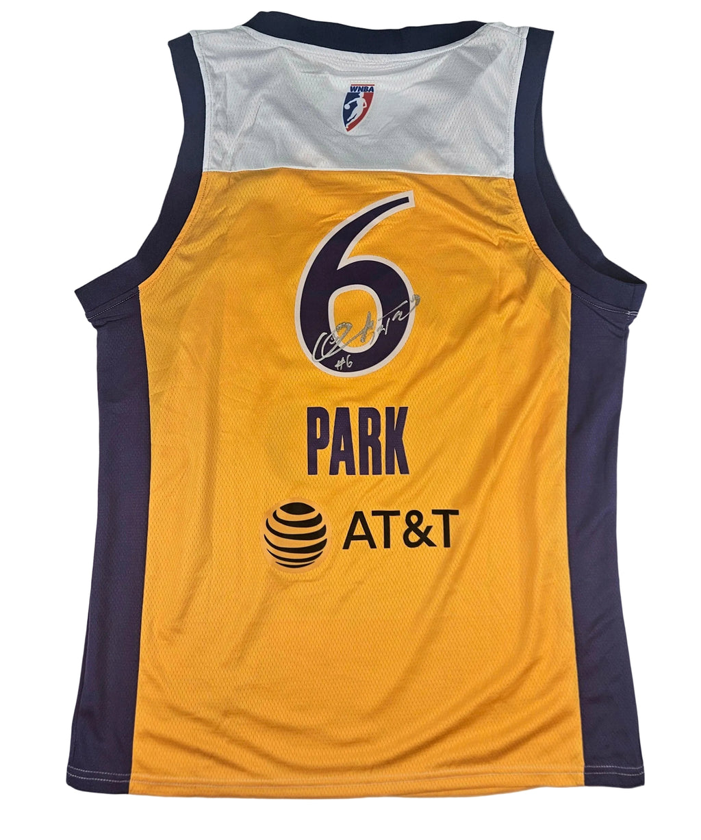 Park Ji-hyun Signed Autographed Los Angeles Sparks Wnba Jersey