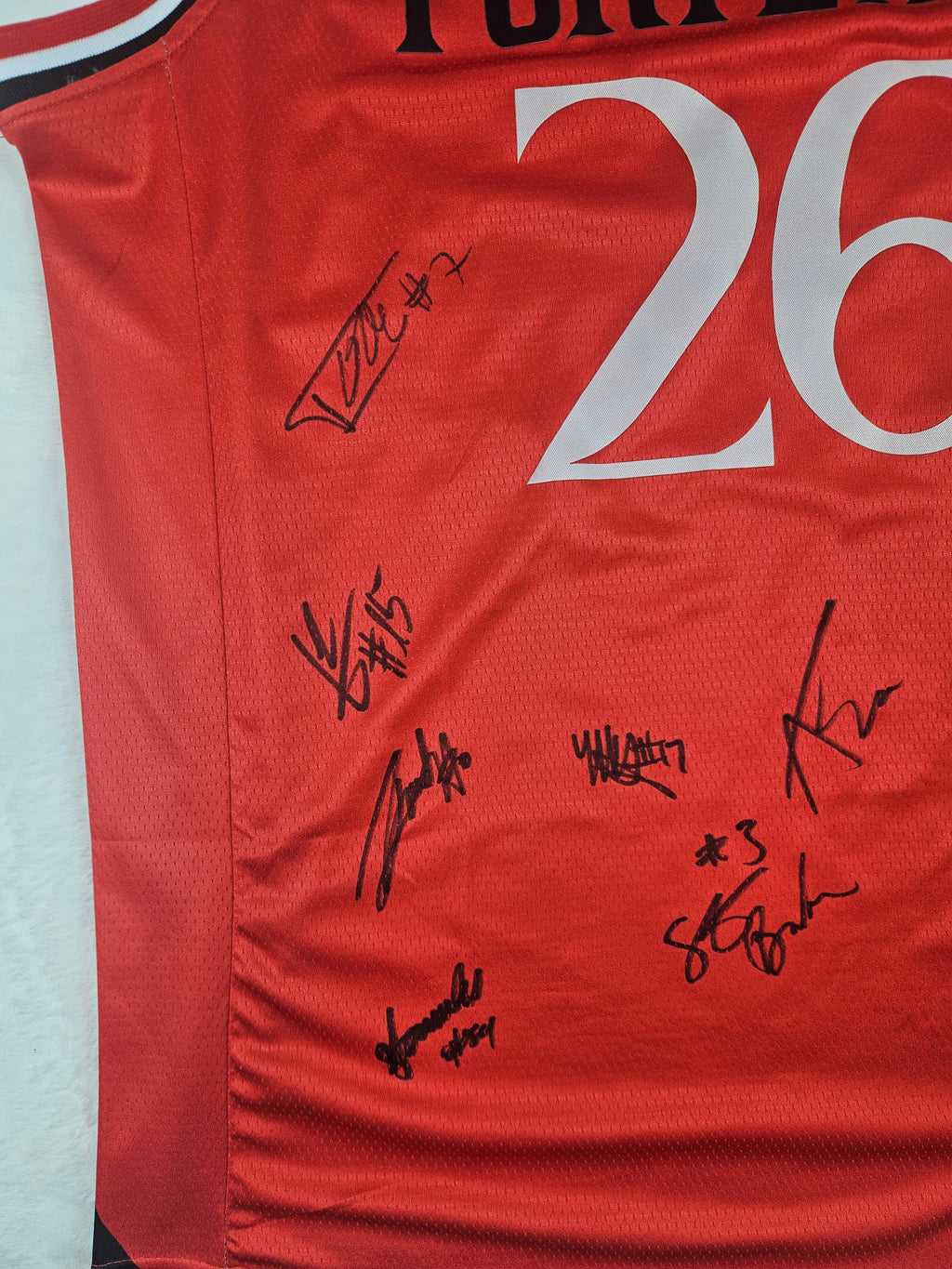 Portland Fire 2026 Team Signed Autographed Jersey - Bridget Carleton Carla Leite