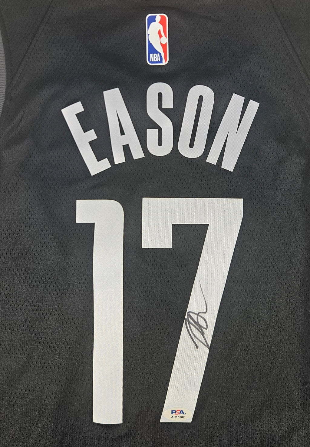 Tari Eason Signed Autographed Houston Rockets Jersey PSA Certified