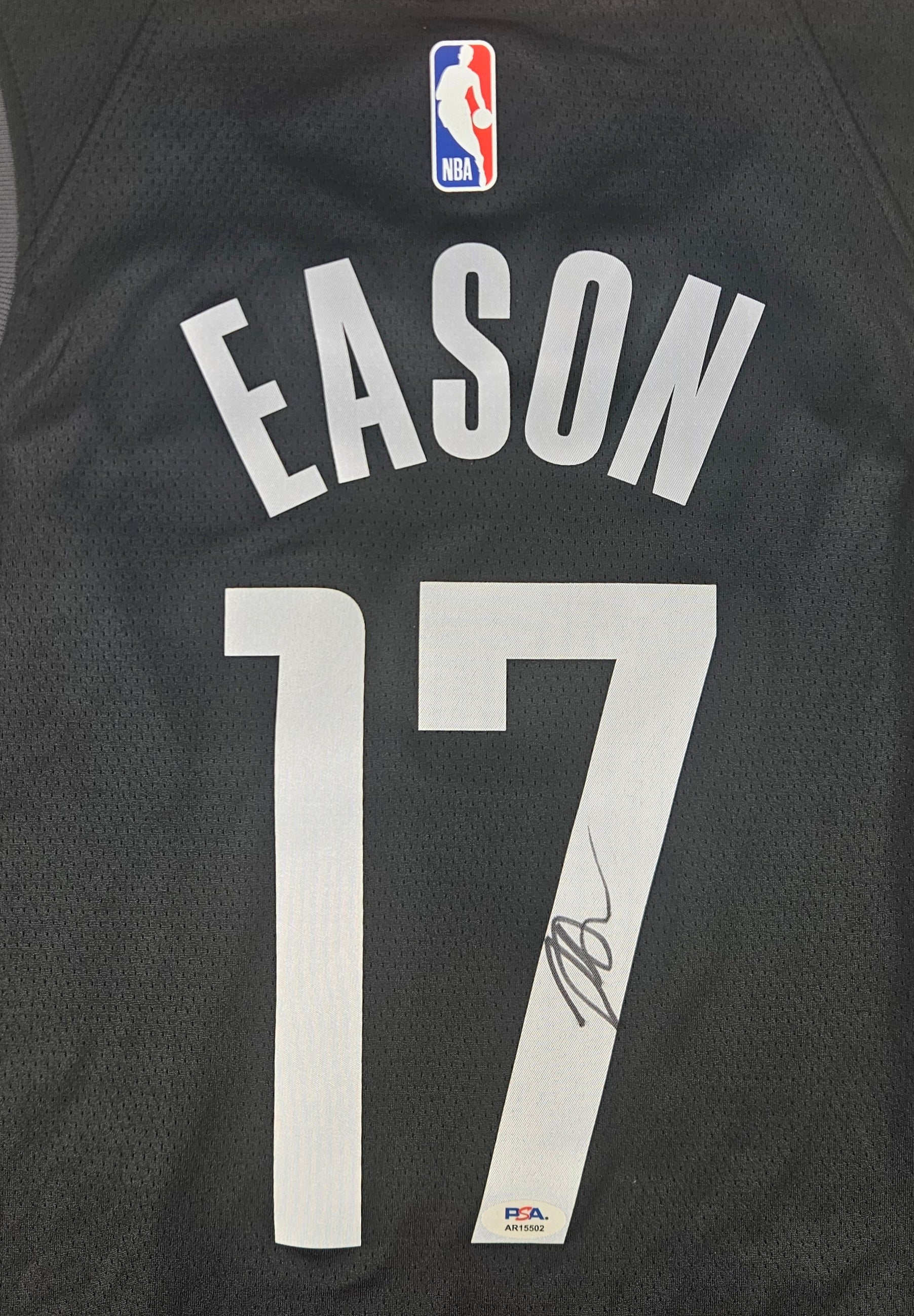 Tari Eason Signed Autographed Houston Rockets Jersey PSA Certified