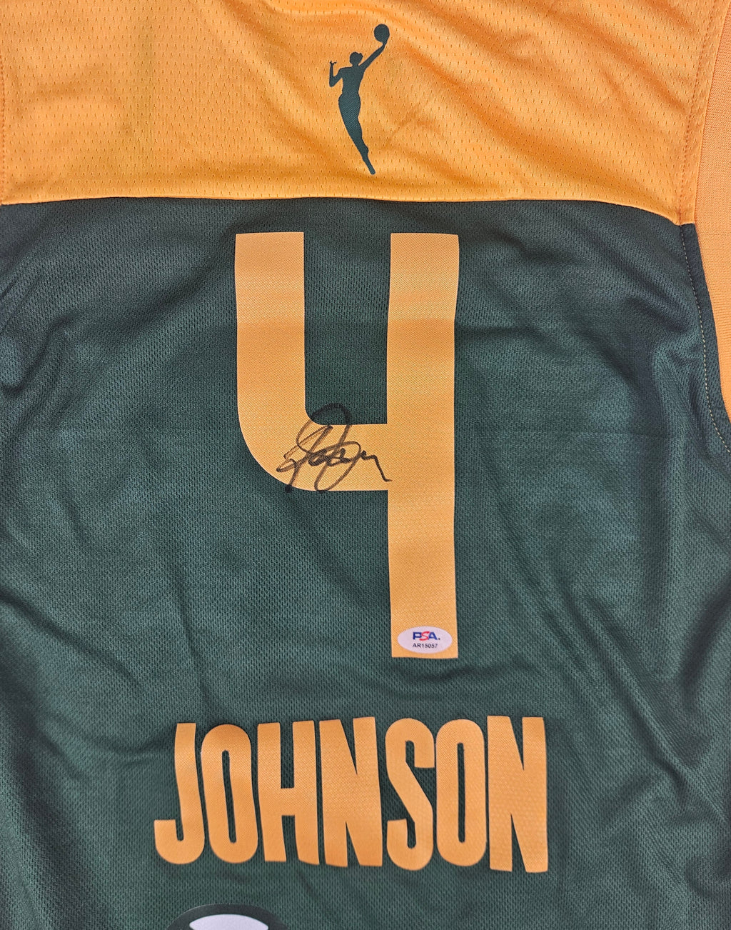 Flau'jae Johnson Signed Autographed Seattle Storm Jersey PSA Certified