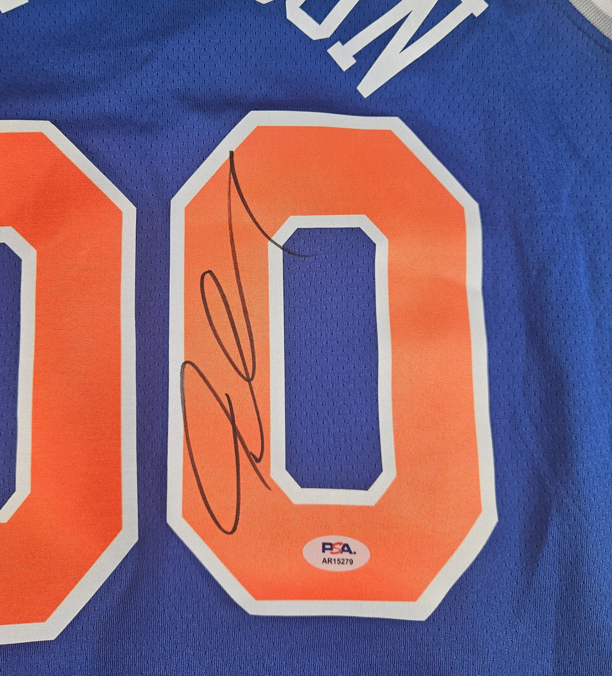 Jordan Clarkson Signed Autographed New York Knicks Jersey PSA Certified