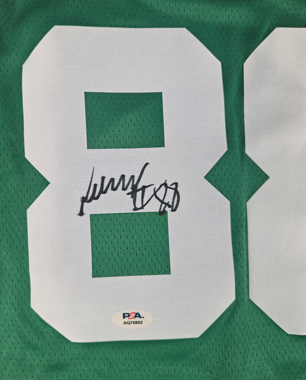 Neemias Queta Signed Autographed Boston Celtics Jersey PSA Certified